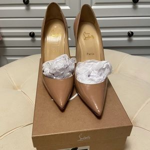Christian Louboutin Décolleté 100 Patent Nude